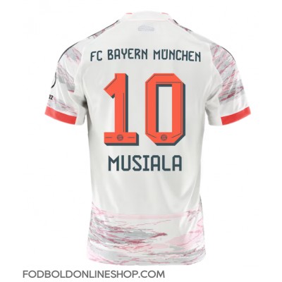 Bayern Munich Jamal Musiala #10 Udebanetrøje 2025-26 Kortærmet Bayern Munich Jamal Musiala #10 Udebanetrøje 2025-26 Kortærmet